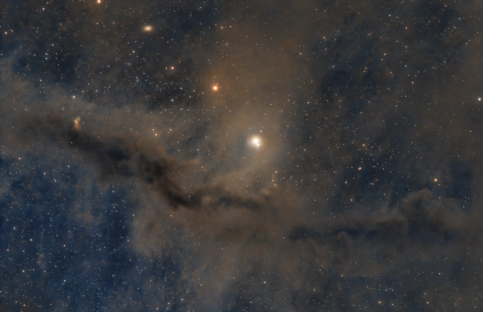 Nebulosas oscuras: la sombra que vela las estrellas