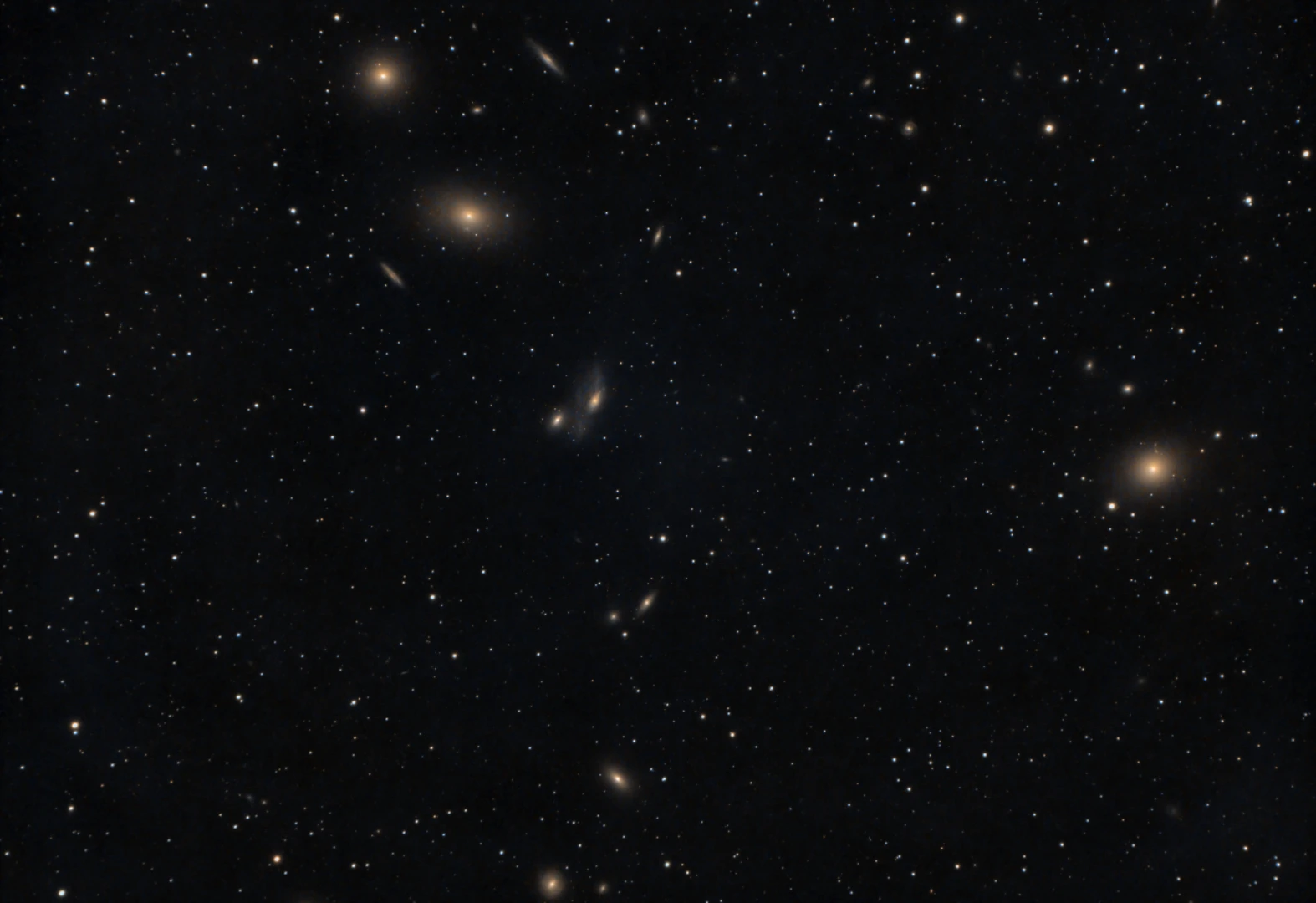 La Cadena de Markarian: Orden y Caos de una mirada